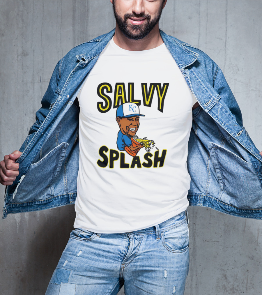 Salvy Splash KC Royals Salvador Johan Perez Player T-Shirt