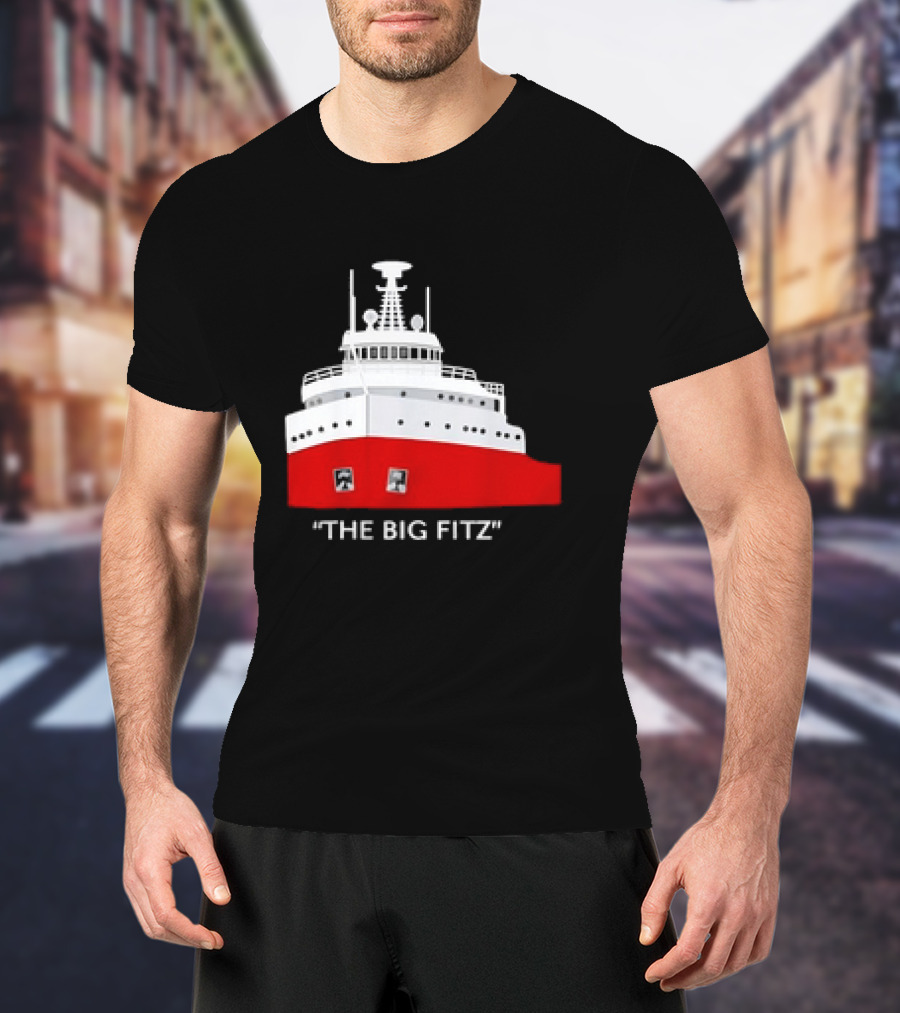 The Big Fitz Edmund Fitzgerald Nautical T-Shirt