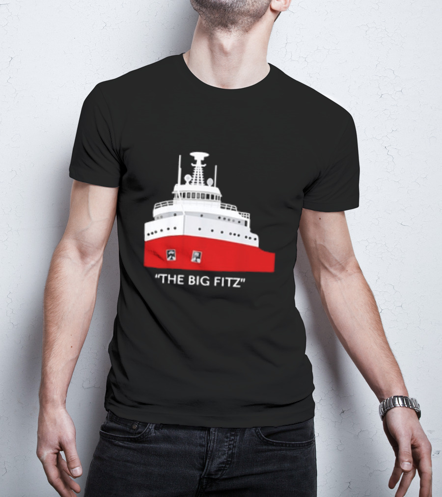 The Big Fitz Edmund Fitzgerald Nautical T-Shirt