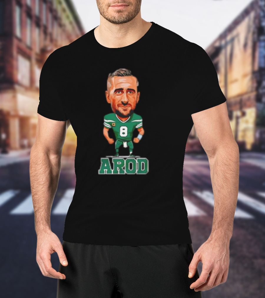 Vintage Aaron Rodgers AROD New York Jets Football Fan T-Shirt