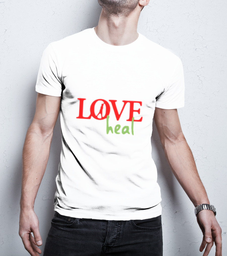 Devale Ellis Love Peace Heal T-Shirt