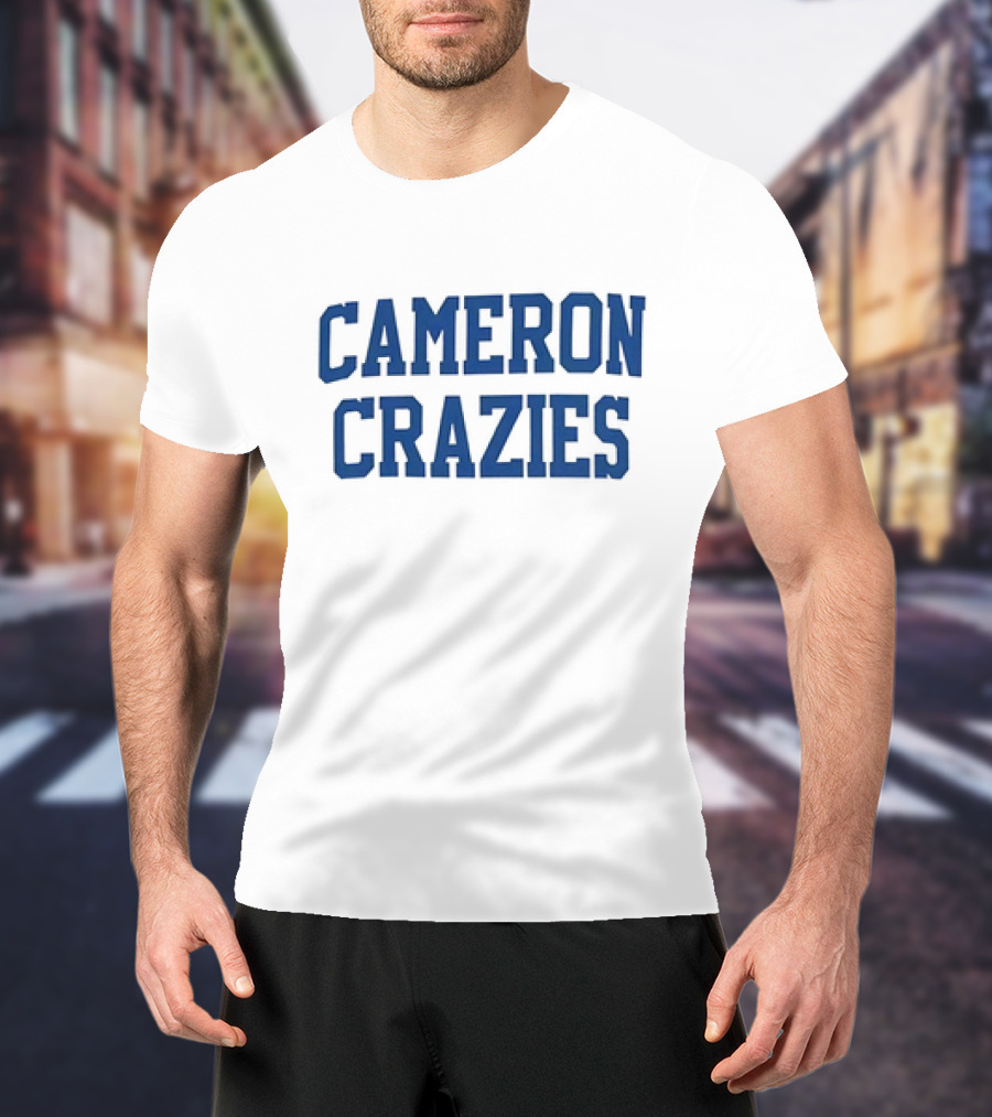Cameron Crazies Duke Basketball Fan Spirit Enthusiasts Sports Team Supporters T-Shirt