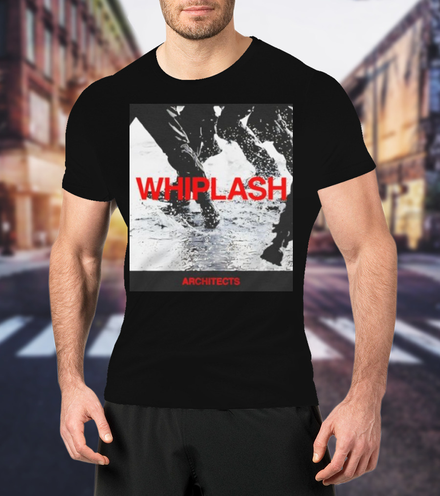 Whiplash Architects Single Black Photo Retro T-Shirt
