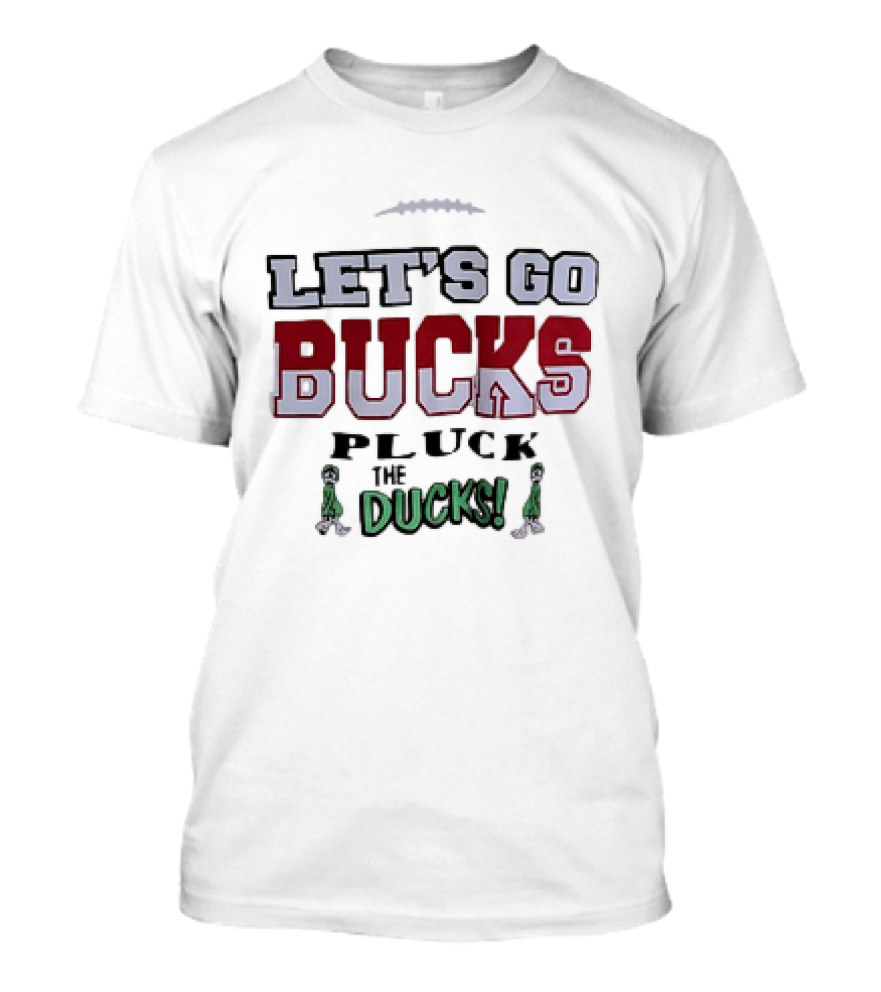Ohio State Buckeyes Let's Go Bucks Pluck The Ducks T-Shirt