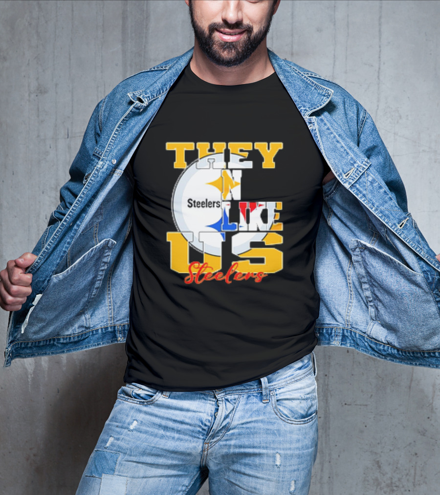 Pittsburgh Steelers NFL Football They Not Like Us T-Shirt