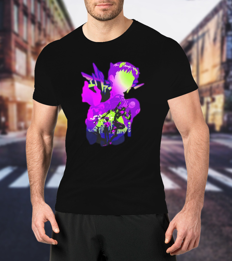 Shinji Ikari Neon Genesis Evangelion Eva-01 Dynamic T-Shirt