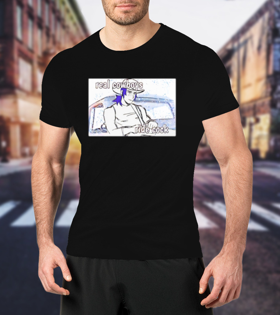 Real Cowboys Ride Cock Summer Manhwa T-Shirt