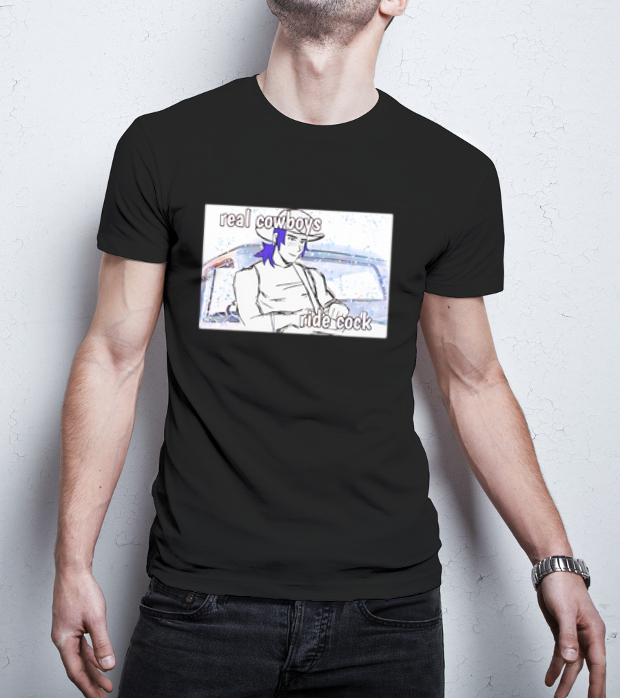 Real Cowboys Ride Cock Summer Manhwa T-Shirt