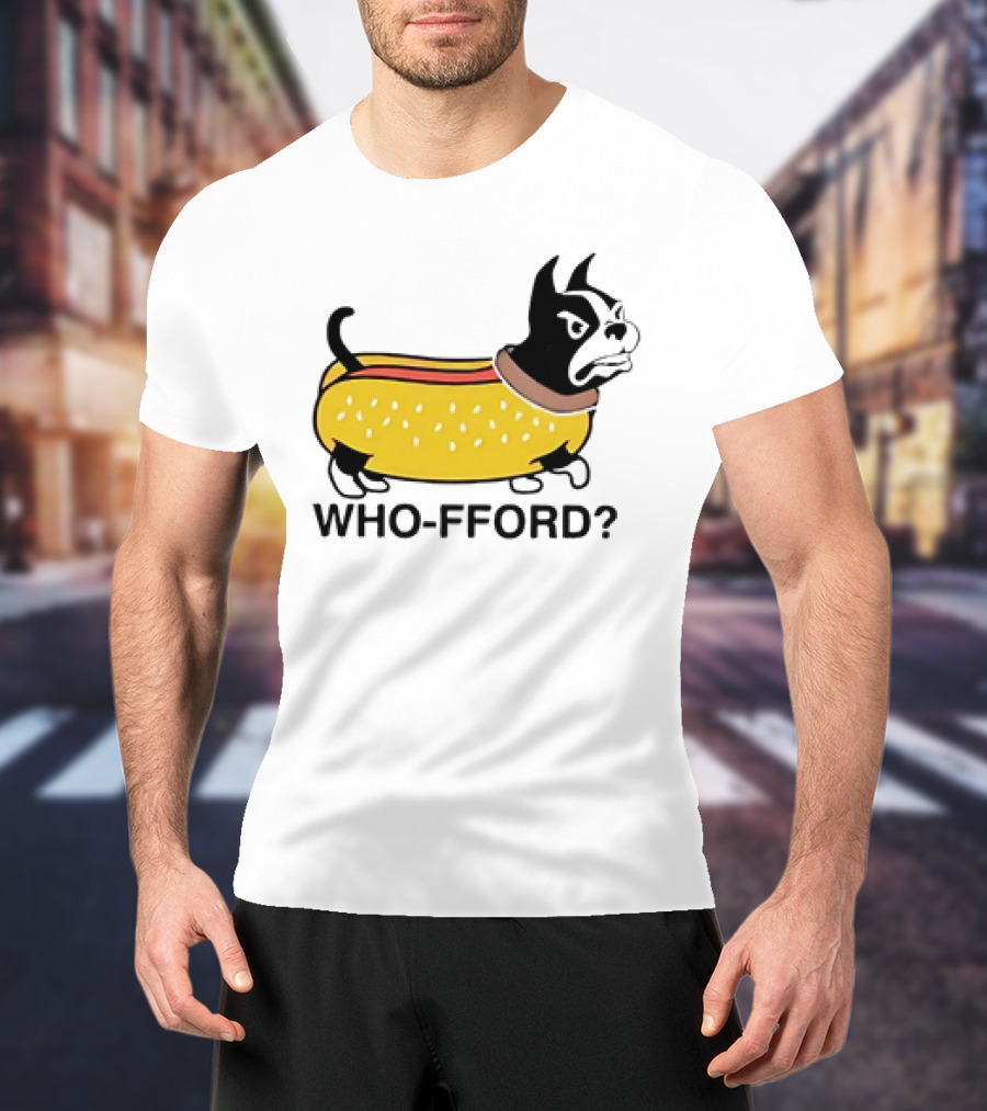 Furman Paladins Who-fford Hot Dog Bulldog T-Shirt