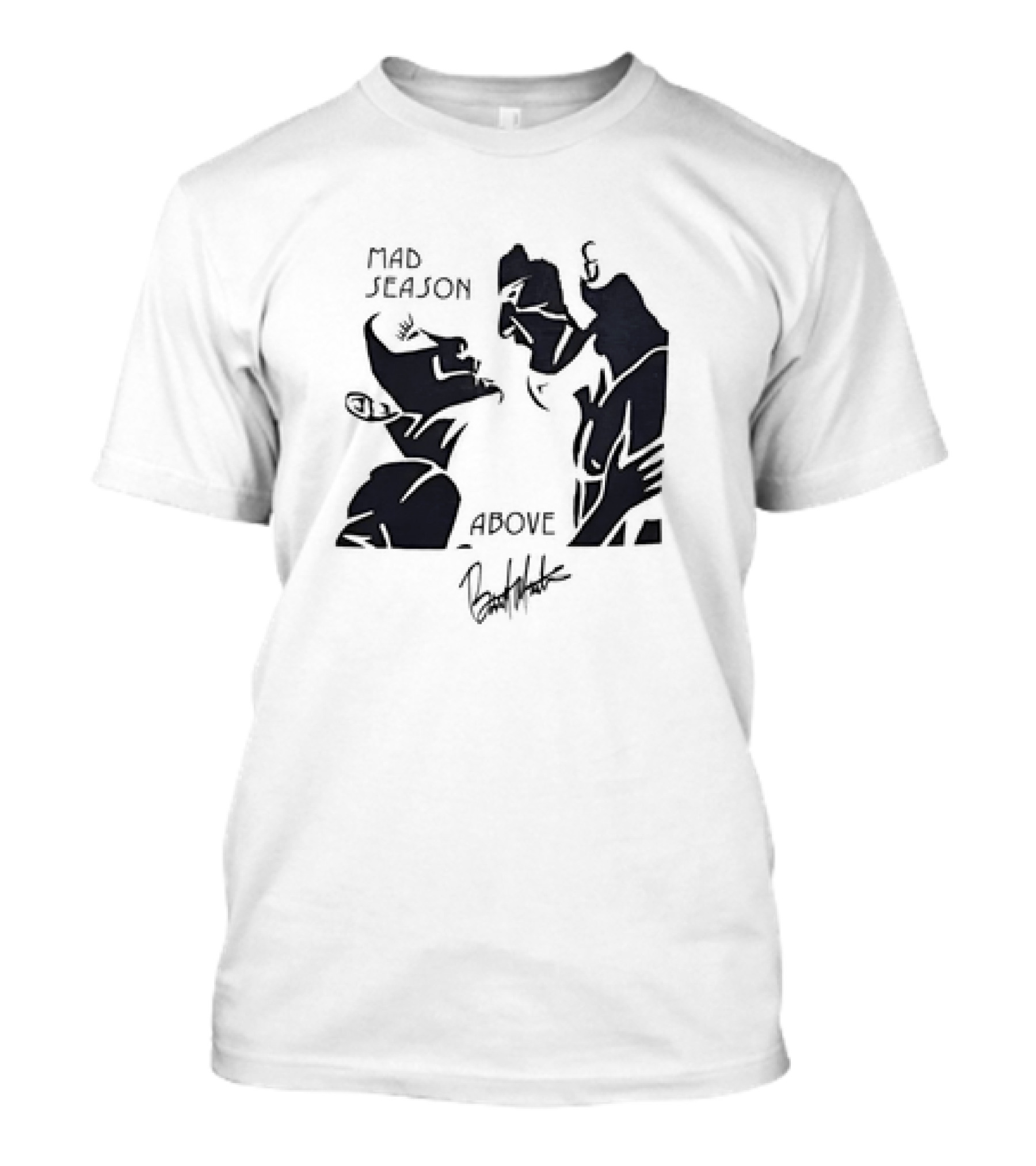 Mad Season Above Artwork By Barrett Martin T-Shirt