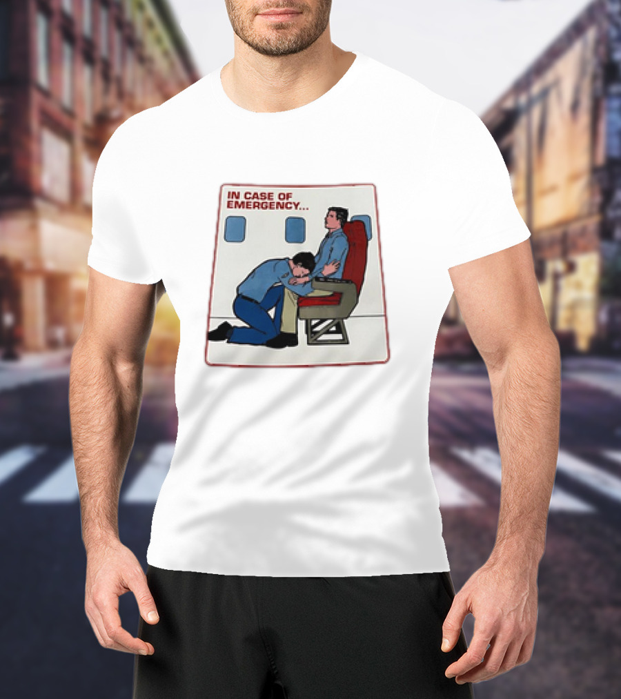 In Case Of Emergency Airplane Seat Safety Instructions T-Shirt
