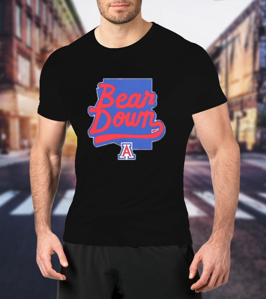 Arizona Wildcats Bear Down A T-Shirt