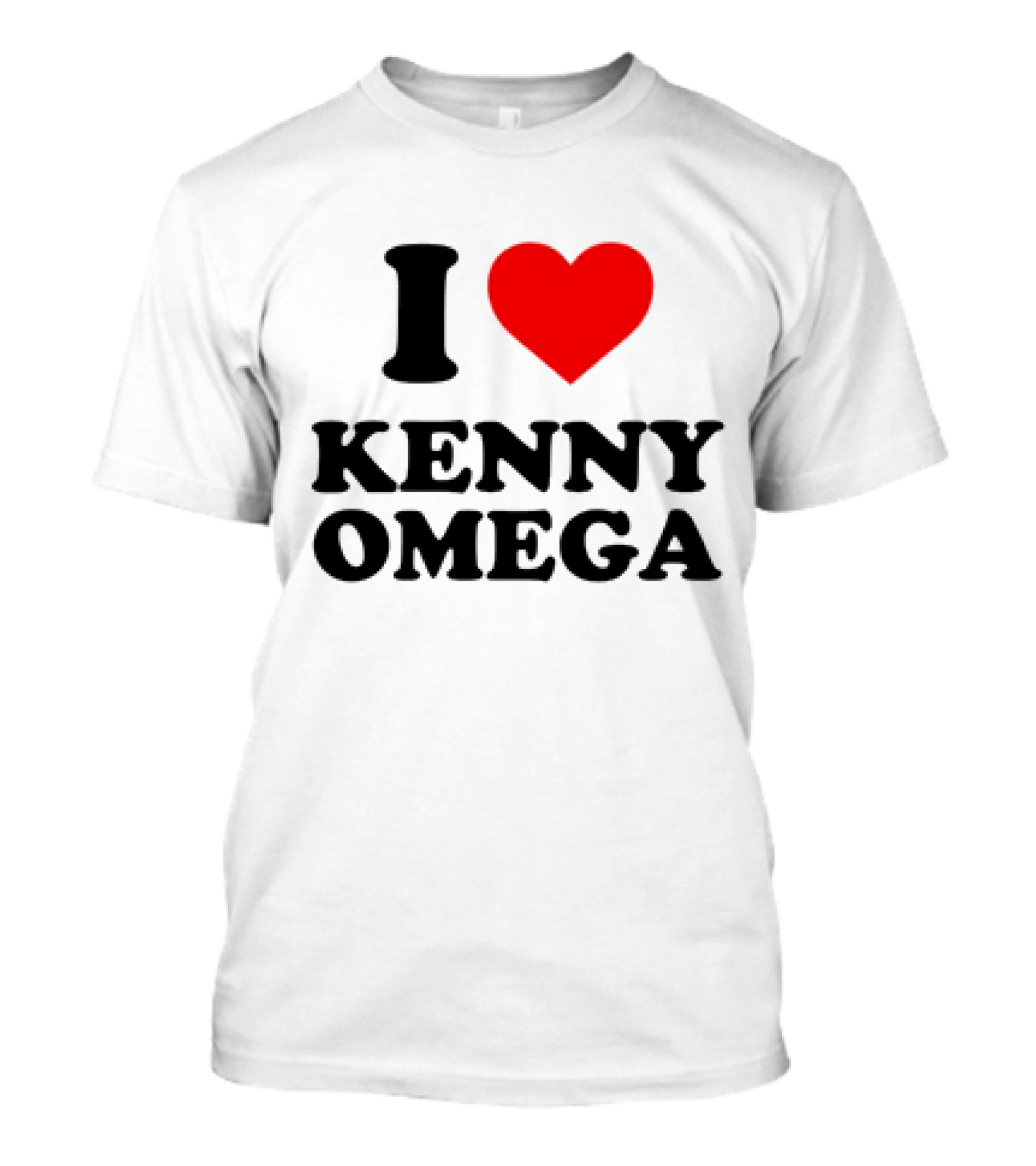 I Heart Kenny Omega Wrestler T-Shirt