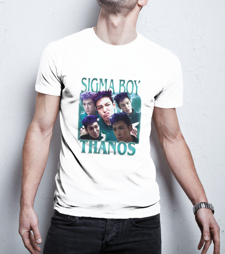 Sigma Boy Thanos Squid Game Faces T-Shirt