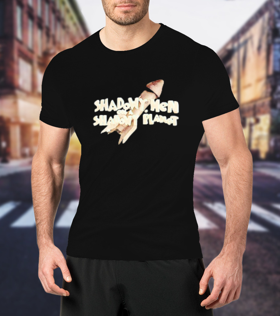 Shadowy Men On A Shadowy Planet Rocket T-Shirt