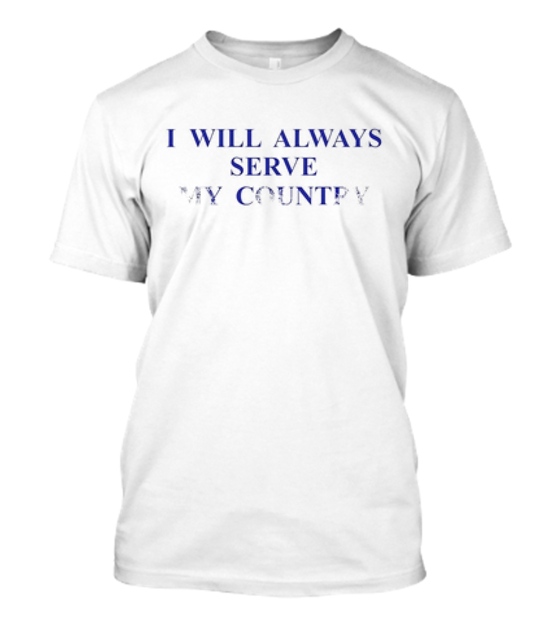 I Will Always Serve My Country Chris Klemens T-Shirt 