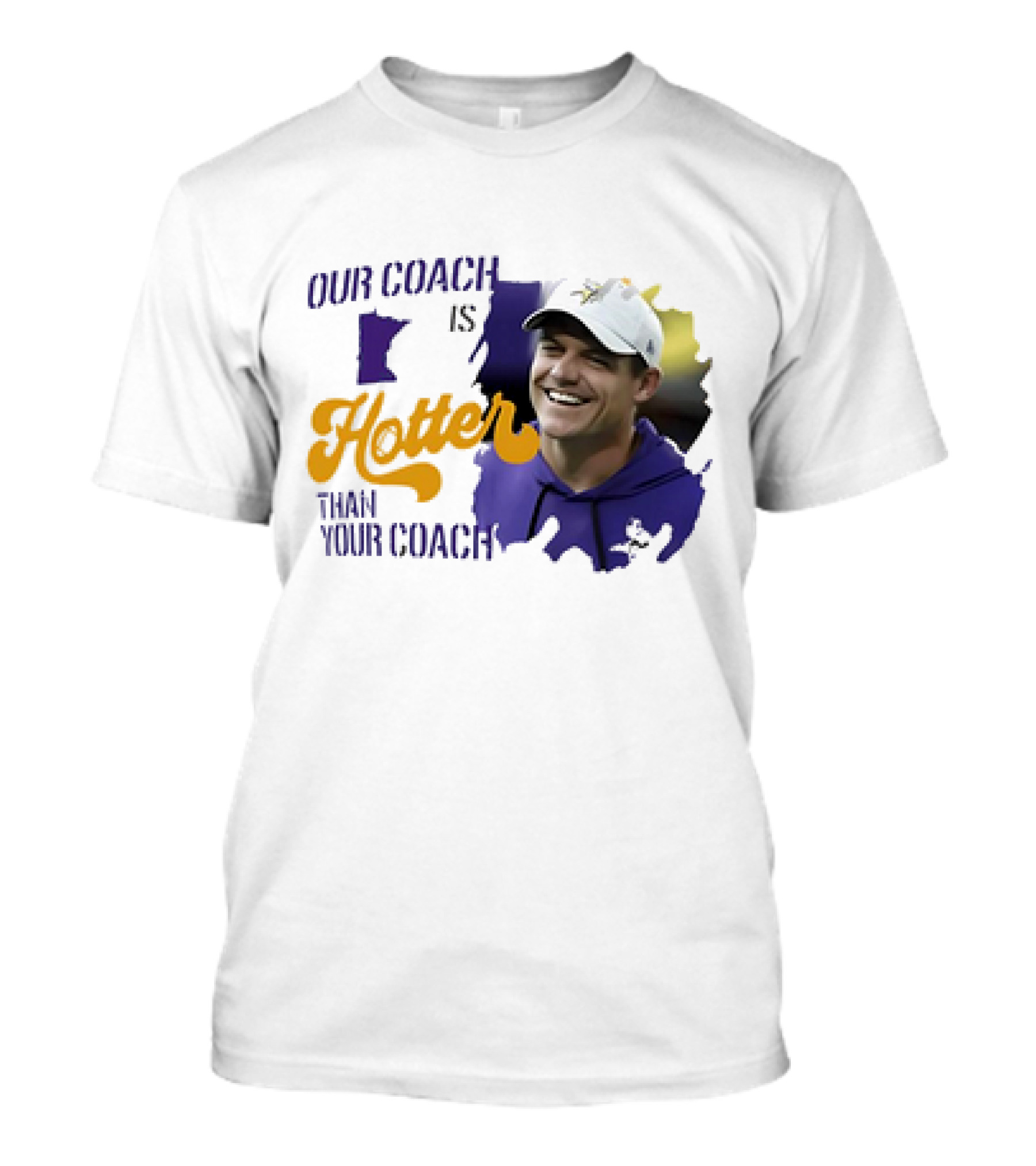 Kevin Oconnell Minnesota Vikings Our Coach ...T-Shirt 
