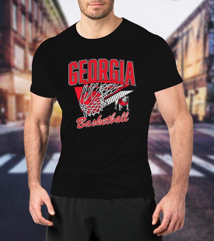Georgia Basketball Bulldogs Sport Team T-Shirt