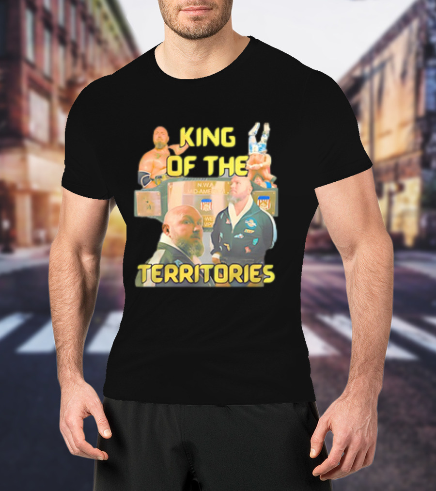 King Of The Territories Jeremiah Plunkett Bootleg Rasslin’ T-Shirt