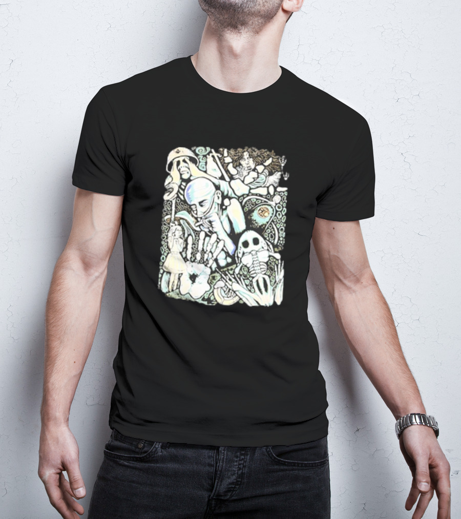 1993 Lollapalooza Alice In Chains Psychedelic T-Shirt