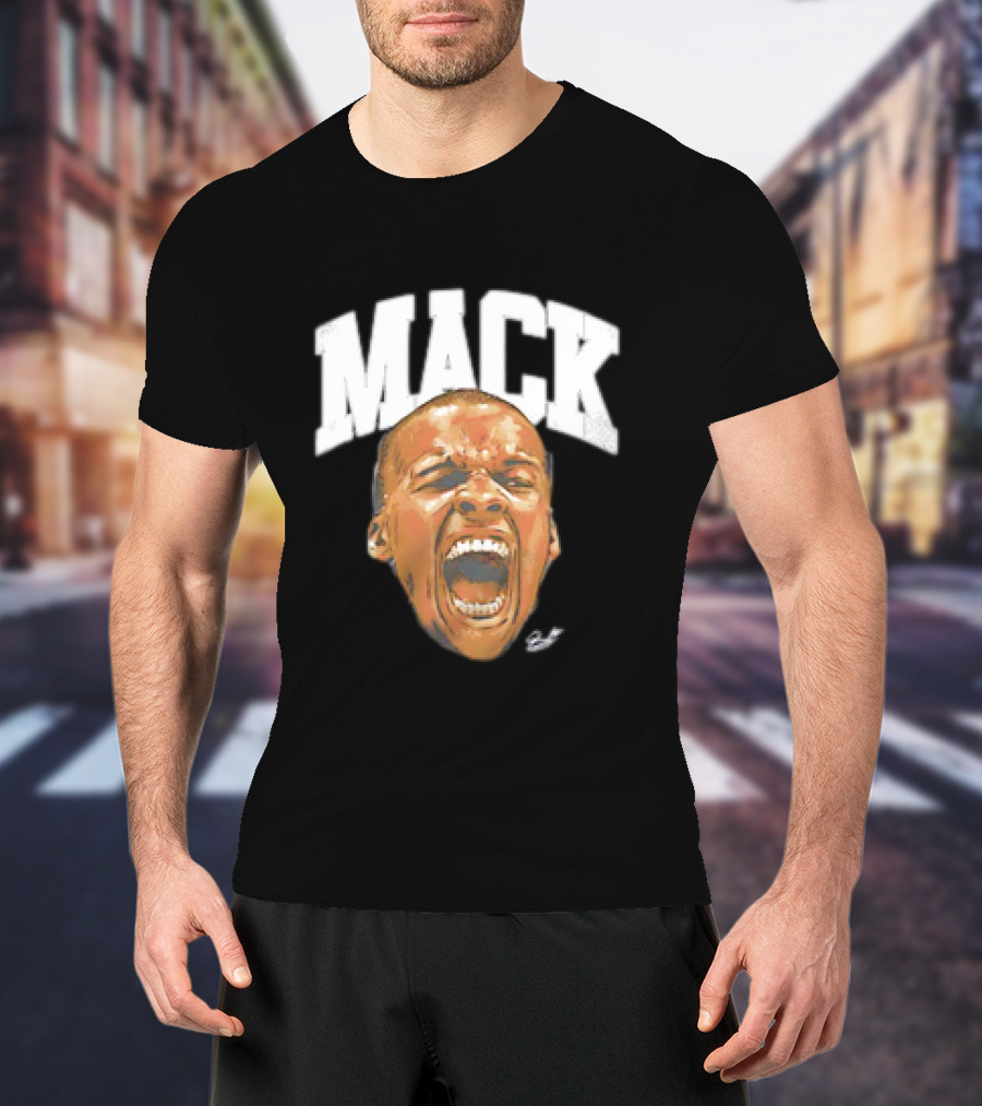 Shelvin Mack Big Face Scream Arch Signature Vintage T-Shirt