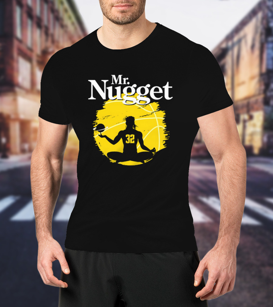Mr. Nugget Aaron Gordon No. 32 Denver Nuggets T-Shirt