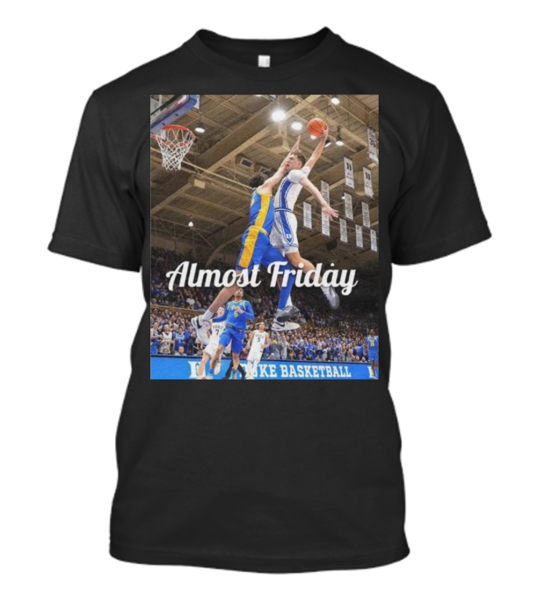 Almost Friday Duke Basketball Action T-Shirt
