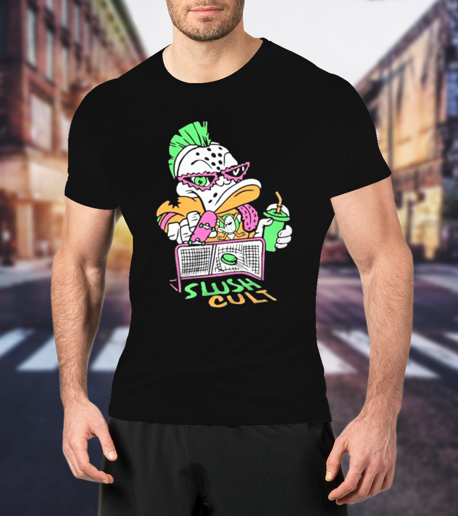 Anaheim Ducks Wild Wing Shreds Slush Cult T-Shirt