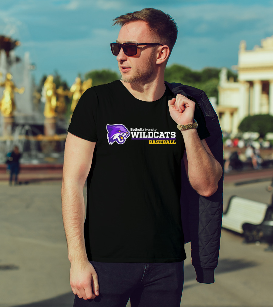 Bethel University Wildcats Baseball T-Shirt