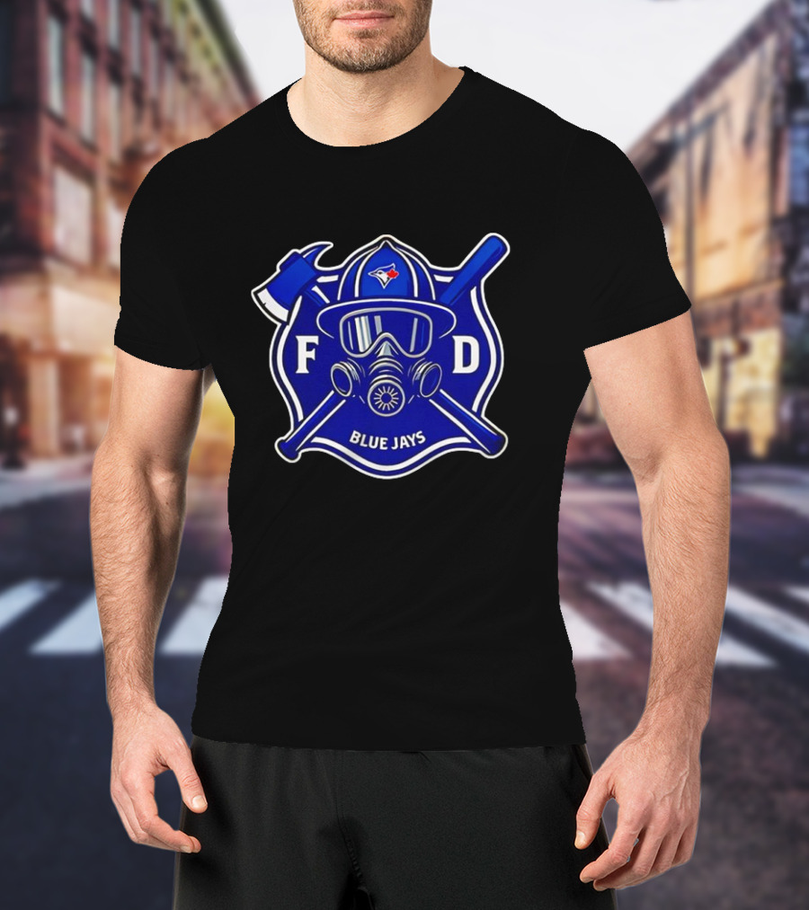 Blue Jays FD Firefighter Appreciation Night 2025 T-Shirt