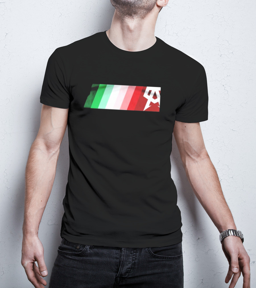 Canelo Alvarez Mexico Boxing Green White Red Symbol T-Shirt