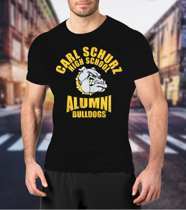 Carl Schurz High School Alumni Bulldogs T-Shirt