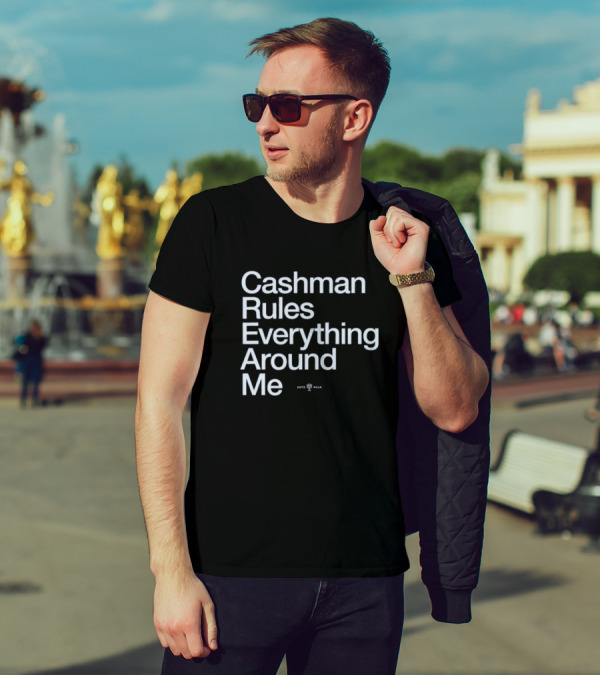 Cashman Rules Everything Around Me Trophy Symbol T-Shirt