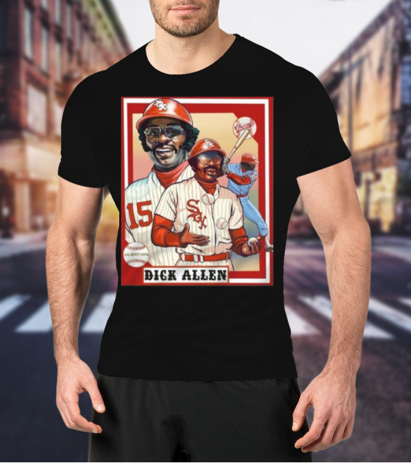 Dick Allen Chicago White Sox AL MVP 1972 Vintage Baseball Legend T-Shirt