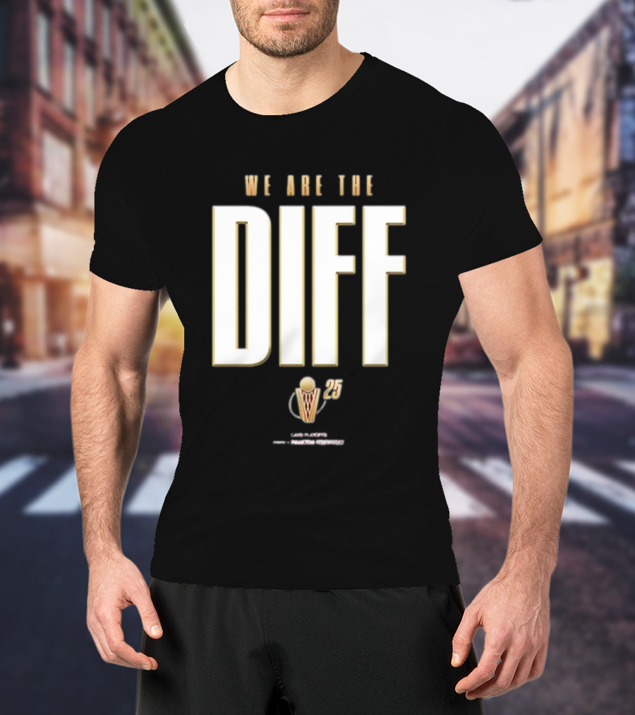 Cleveland Cavaliers We Are The Diff NBA 75 Trophy Logo T-Shirt