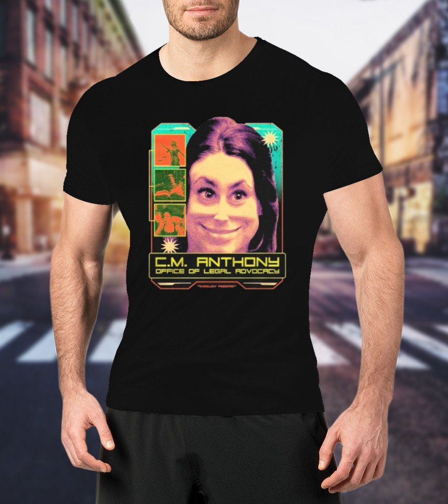 C.M. Anthony Office Of Legal Advocacy Retro Pop Art Style T-Shirt
