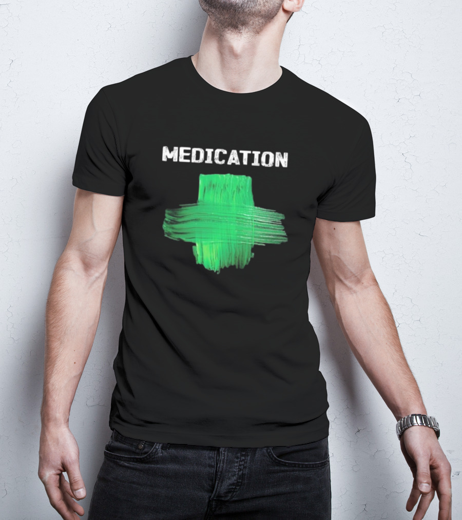 Damian Marley Medication Green Cross T-Shirt