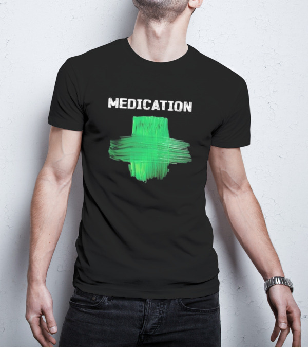 Damian Marley Medication Green Cross T-Shirt