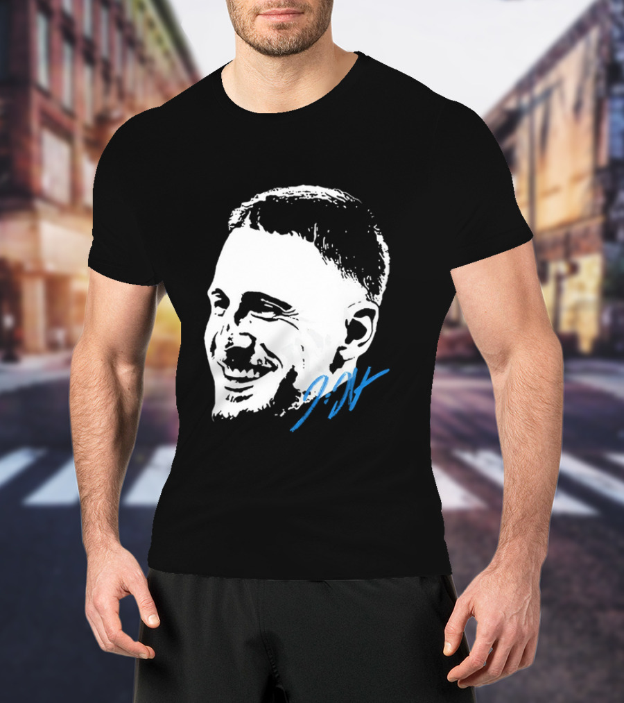 Donte DiVincenzo Signature Minnesota Timberwolves Bigface T-Shirt