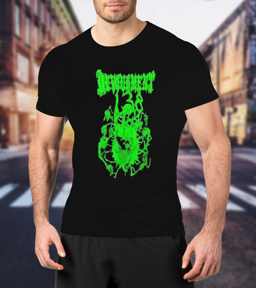 Devourment Butcher The Weak Green Splatter Graphic T-Shirt