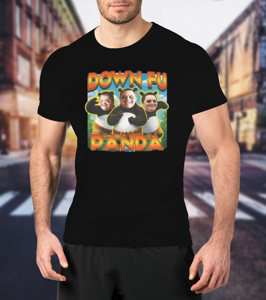 Down Fu Panda Trio Adventure T-Shirt