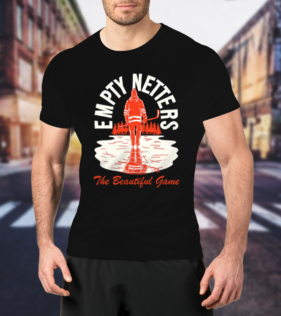 Empty Netters The Beautiful Game Hockey Lakeview Skater T-Shirt