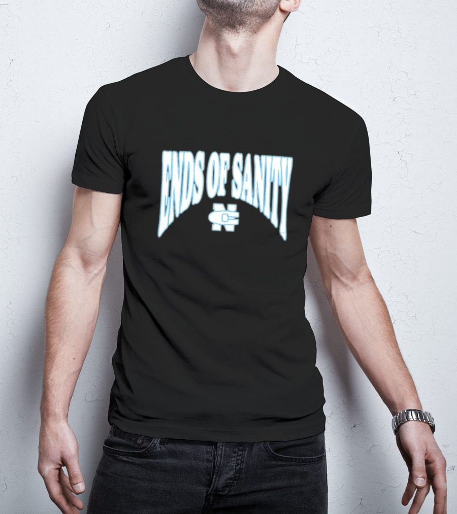 Ends Of Sanity NC Daze Blue Iconic Style T-Shirt