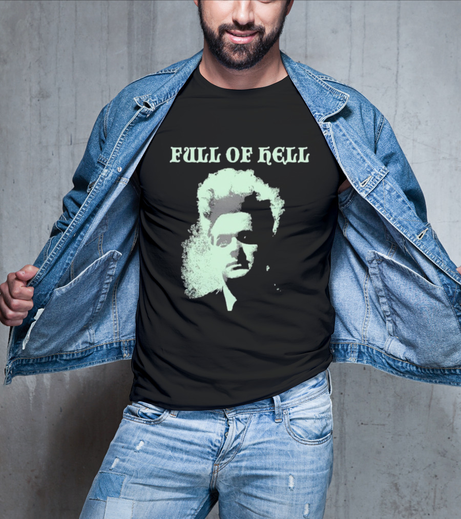 Full Of Hell Eraserhead Distorted Face Graphic T-Shirt