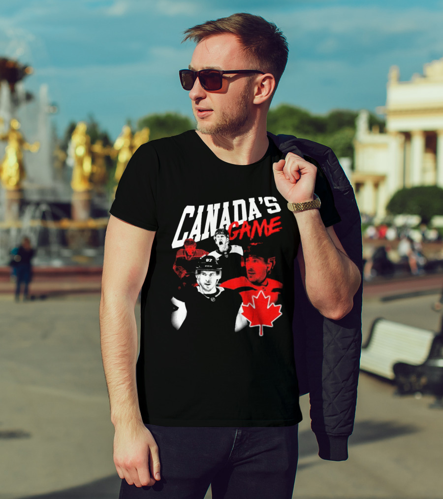 Canada's Game 4 Nations Team Maple Leaf T-Shirt