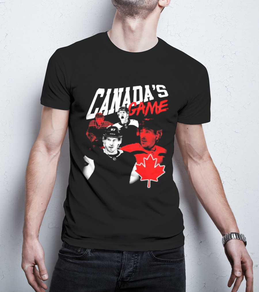 Canada's Game 4 Nations Team Maple Leaf T-Shirt