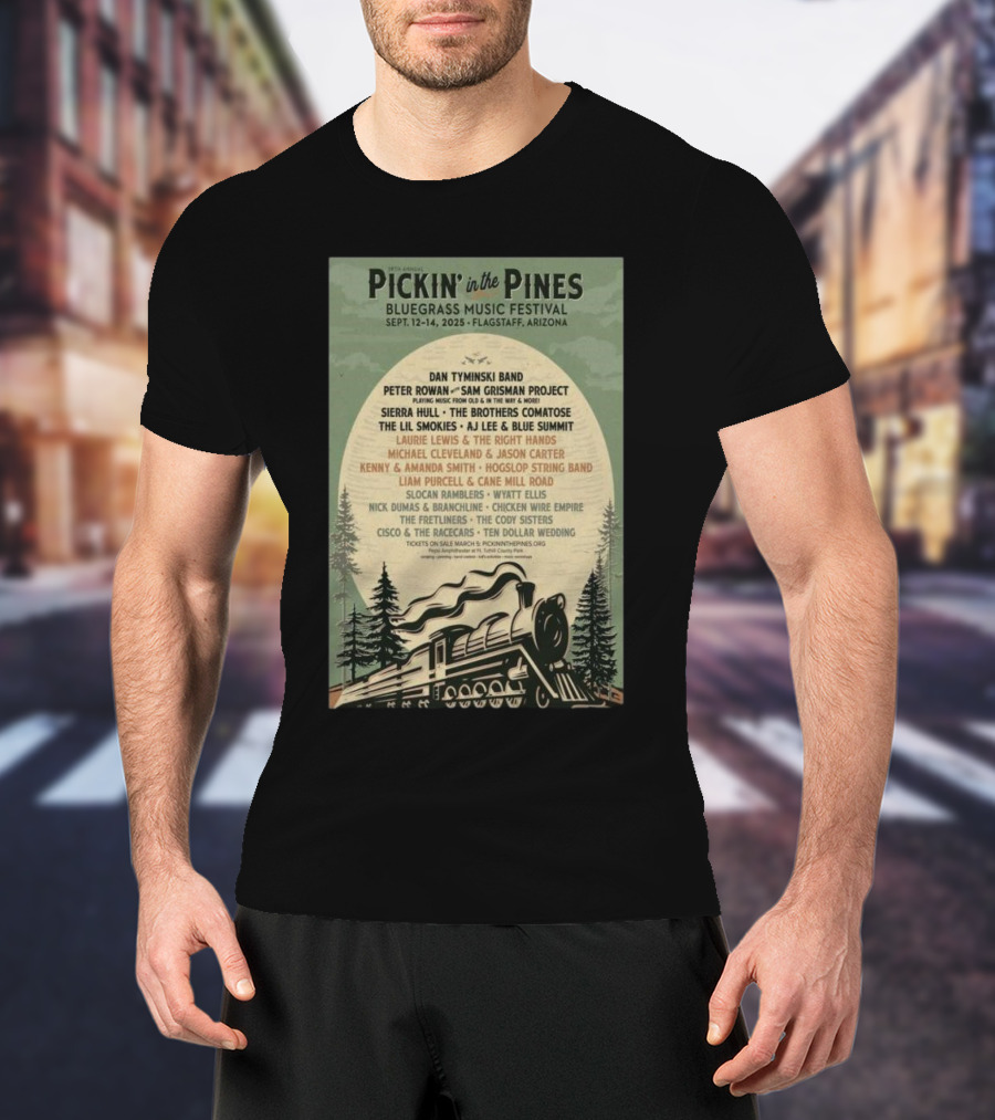19th Annual Pickin’ In The Pines Bluegrass Music Festival T-Shirt