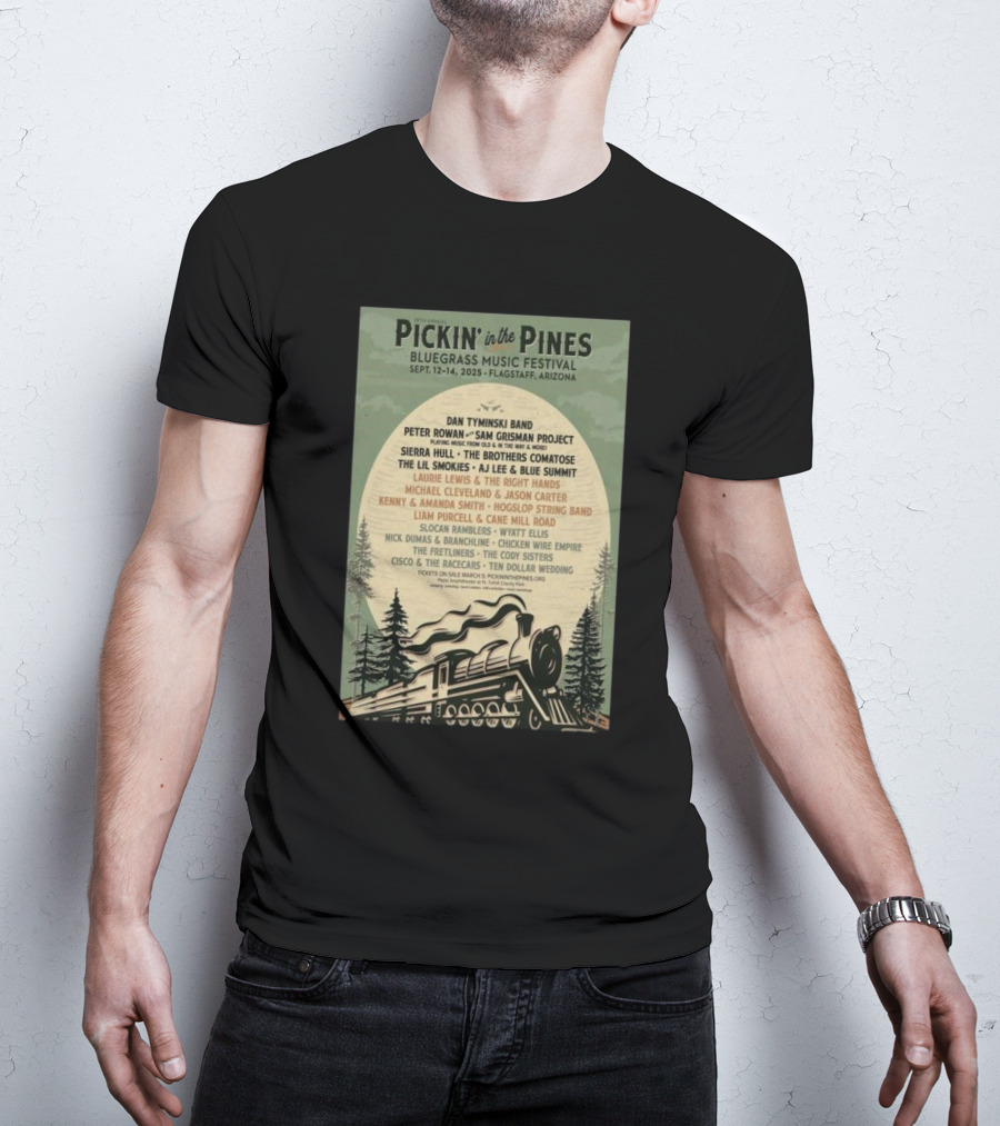 19th Annual Pickin’ In The Pines Bluegrass Music Festival T-Shirt