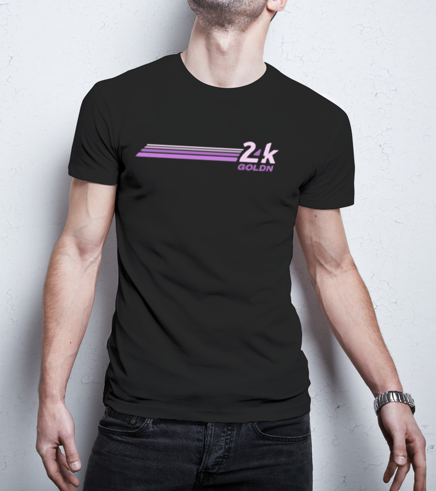 2 4k Goldn I’m Here Racer T-Shirt