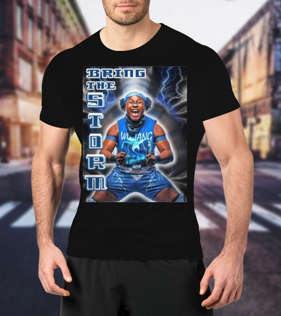 Bring The Storm 2025 Kwesi Asante Wu Tang Energy Thunderbolt Impact T-Shirt